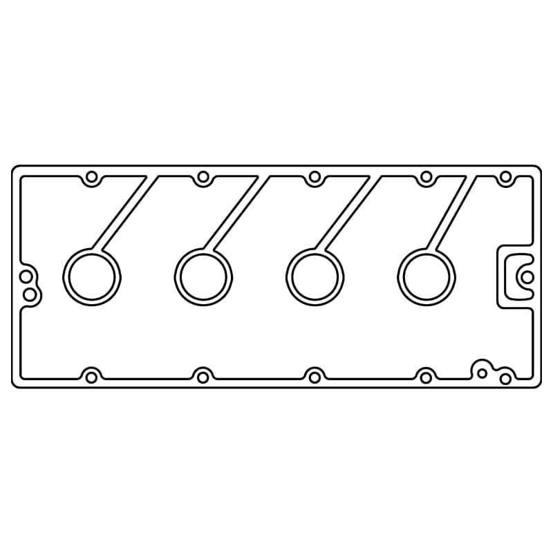 Cometic Gasket — Cometic Cosworth BD Series .060in AFM Camshaft Housing Gasket
Cam Housing Gasket