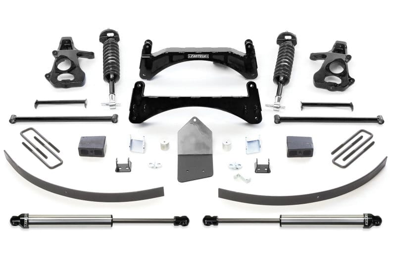 Fabtech — 6" PERF SYS W/DLSS 2.5C/Os & RR DLSS 07-13 GM C1500 P/U W/O AUTORIDE 2WD
Performance Lift System w/Shocks