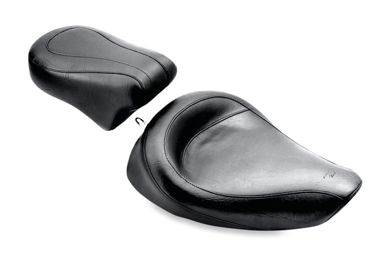 Mustang Motorcycle — Mustang 91-05 Harley Dyna Standard Touring Solo Seat - Black