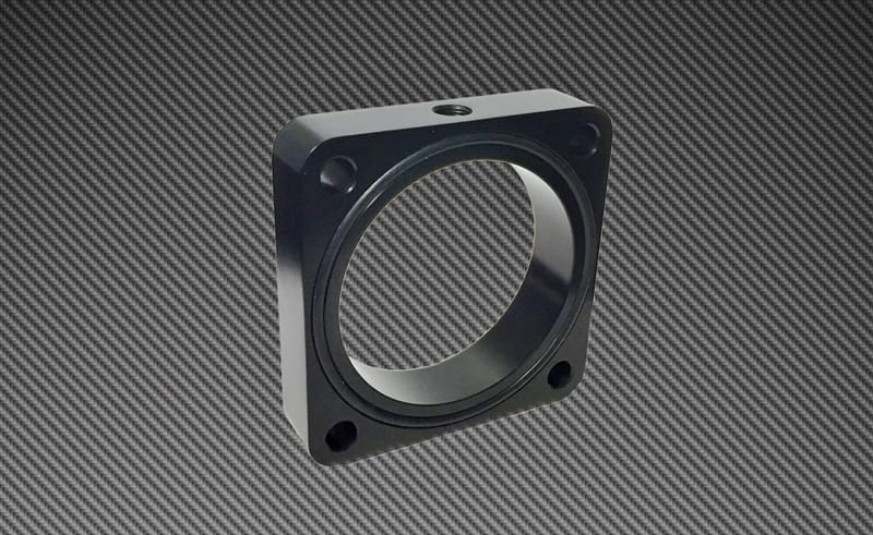 Torque Solution — Torque Solution Throttle Body Spacer 2013+ Subaru BRZ/Scion FR-S - Black