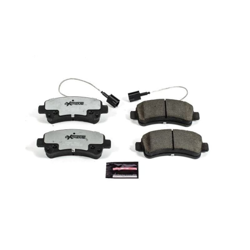 PowerStop — PowerStop - Z36 Truck and SUV Carbon-Fiber Ceramic Brake Pads with Hardware Kit