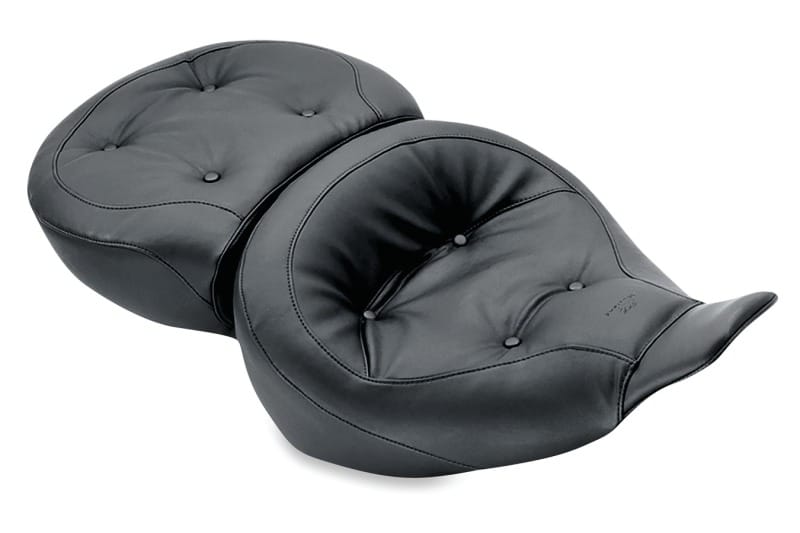 Mustang Motorcycle — Mustang 80-88 Harley Electra Glide, Tour Glide Wide Touring 1PC Seat Regal - Black