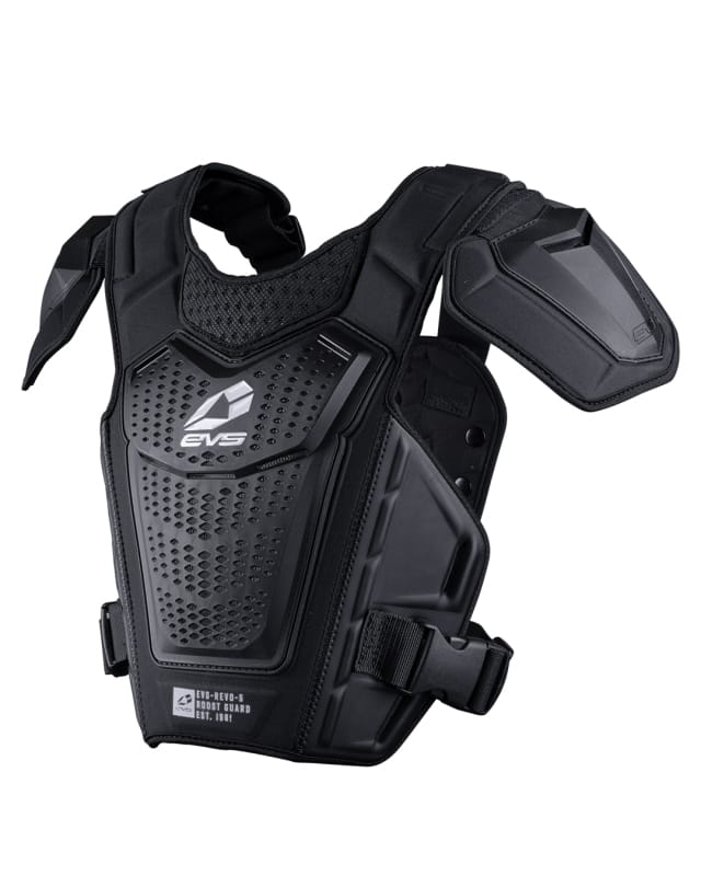 EVS — EVS Revo 5 Roost Deflector Black/White - Small/Medium