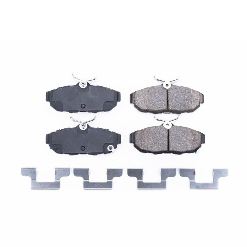 PowerStop — PowerStop - Z17 Low-Dust Ceramic Brake Pads with Hardware