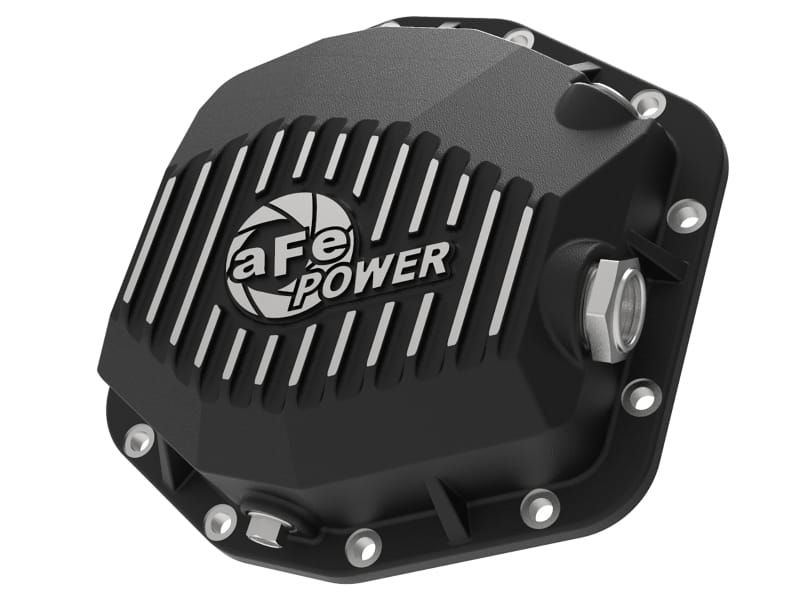 aFe — Pro Series Rear Differential Cover Black w/ Machined Fins