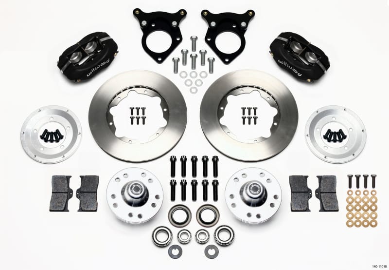 Wilwood — KIT,FRONT,MUSTANG,87-93,FDLI,11.00 BLACK POWDER COAT