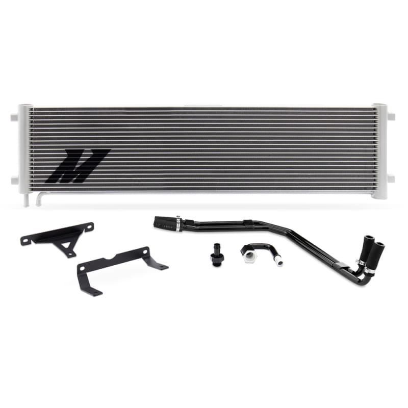 Mishimoto — Transmission Cooler, Silver, fits Ford 6.7L Powerstroke 2017-2019