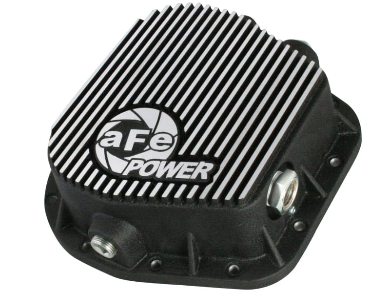 aFe — aFe POWER Pro Series Rear Differential Cover Black w/ Machined Fins