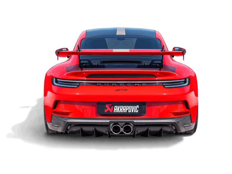 Akrapovic — Akrapovic Rear Carbon Fiber Diffuser - Matte