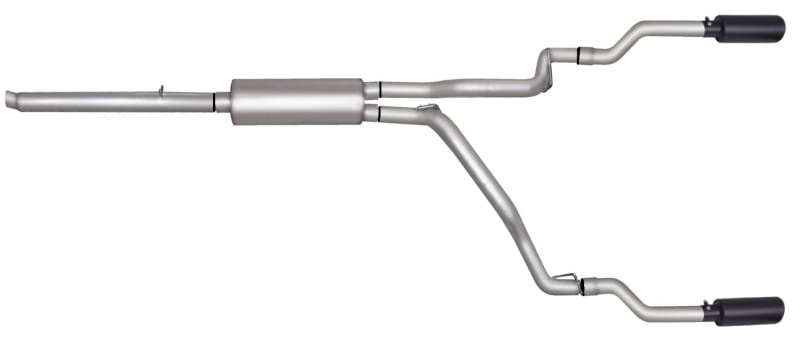 Gibson — Gibson 05-08 Dodge Dakota SLT 3.7L 2.5in Cat-Back Dual Split Exhaust - Black Elite
Truck/Suv