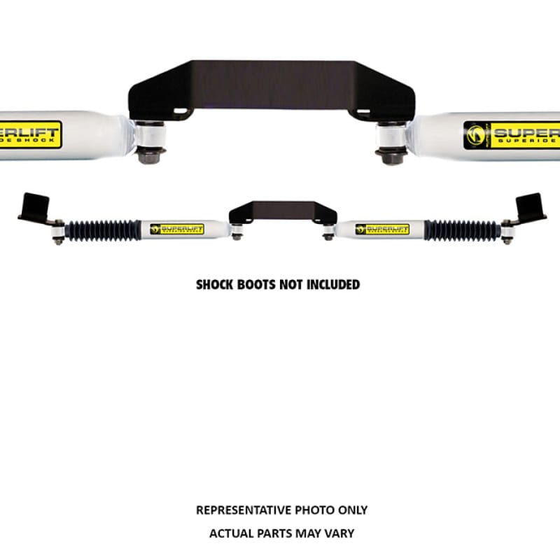 Superlift — Dual Steering Stabilizer Kit - SL (Hydraulic) - 99-04 F-250/F-350/Excursion 4WD
Dual Steering Stabilizer Kit-SL (Hydraulic)-99-04 F-250/F-350/Excursion 4WD