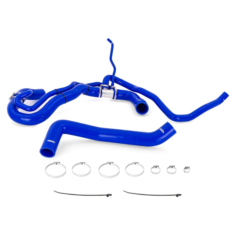 Mishimoto — Silicone Coolant Hose Kit, Blue, fits Chevrolet/GMC 6.6L Duramax 2017-2019
