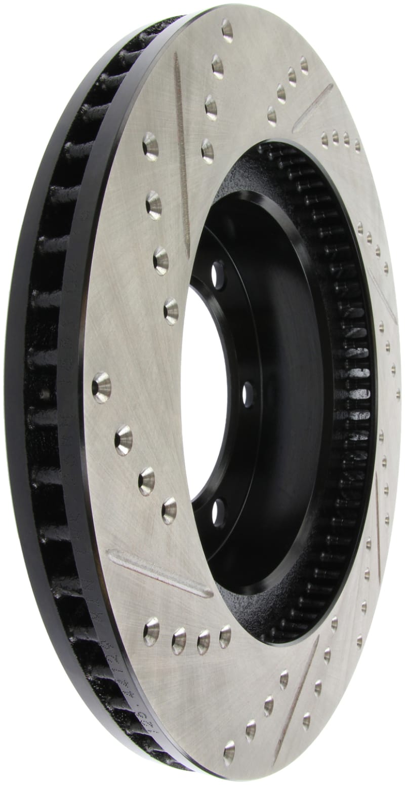 Stoptech — StopTech Sport Drilled & Slotted Brake Rotor; Front Left
StopTech Sport Drilled/Slotted Brake Rotor; Front Left
