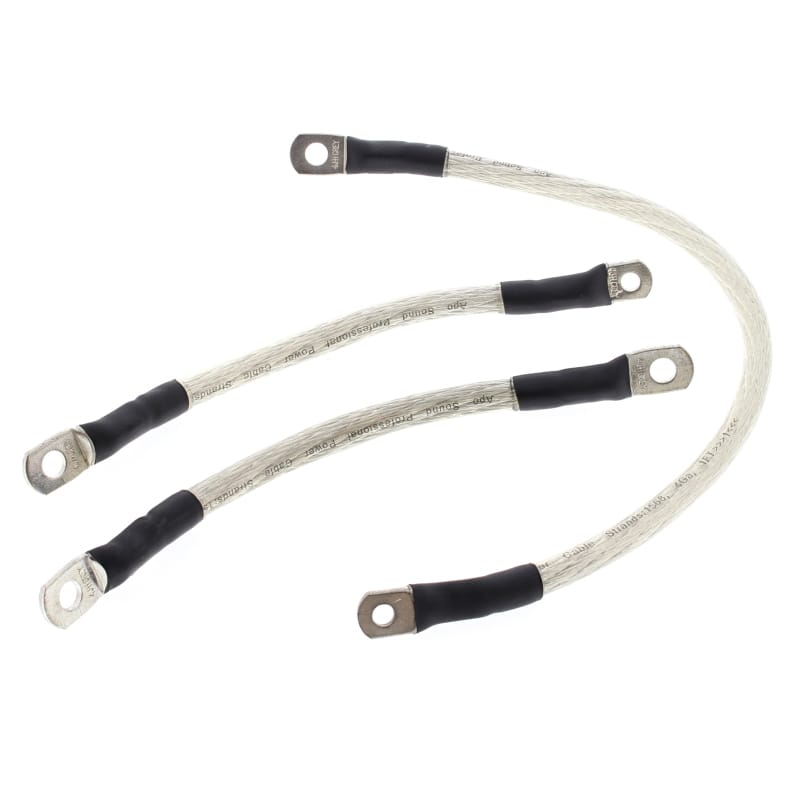 All Balls Racing — All Balls Racing 95-98 Harley-Davidson FXD Super Glide Battery Cable Kit Clear