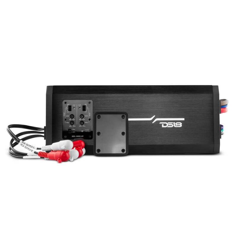 DS18 — DS18 4-Channel Class-D Amp Full-Range 4 x 250 Watts RMS at4 ohm IP67 Waterproof Rating