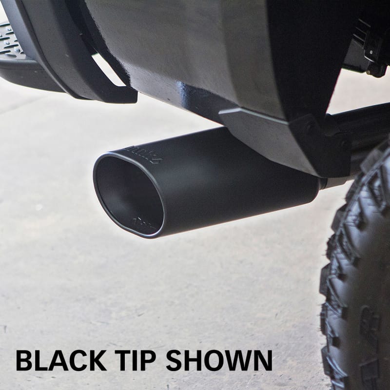 Banks Power — Monster Exhaust System, 4-inch Single Exit, Chrome SideKick Tip
MonsterÂ® Exhaust