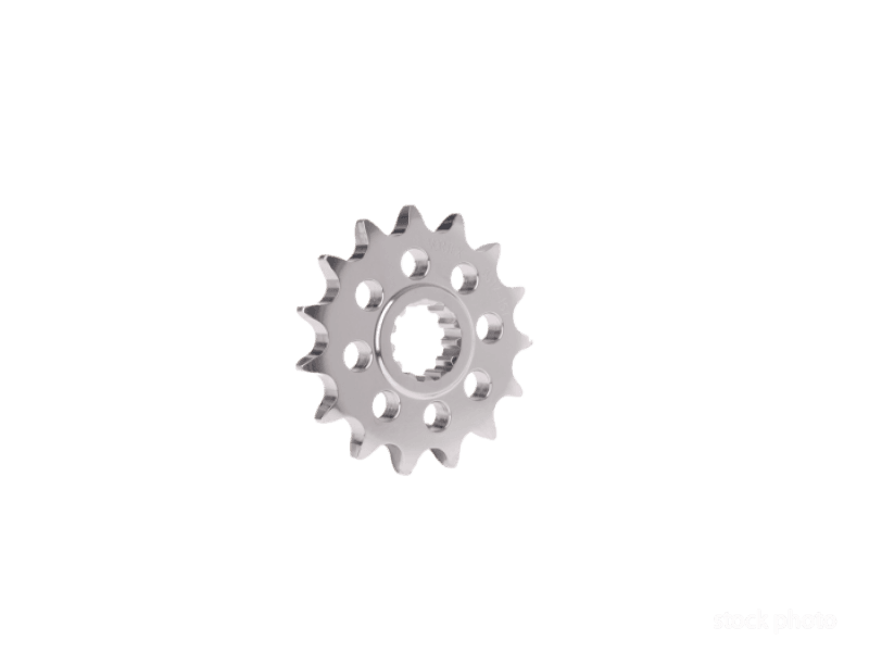 Vortex Racing — Vortex Racing Steel Front Sprocket 520 14 Tooth- Silver