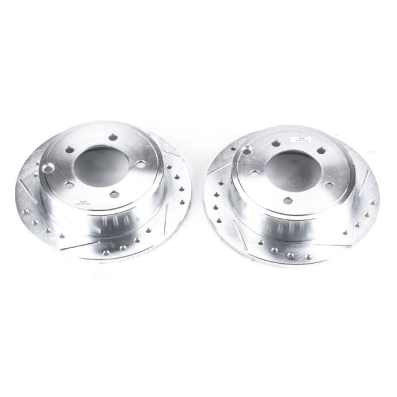 PowerStop — PowerStop Evolution Performance Drilled, Slotted & Plated Brake Rotor Pair