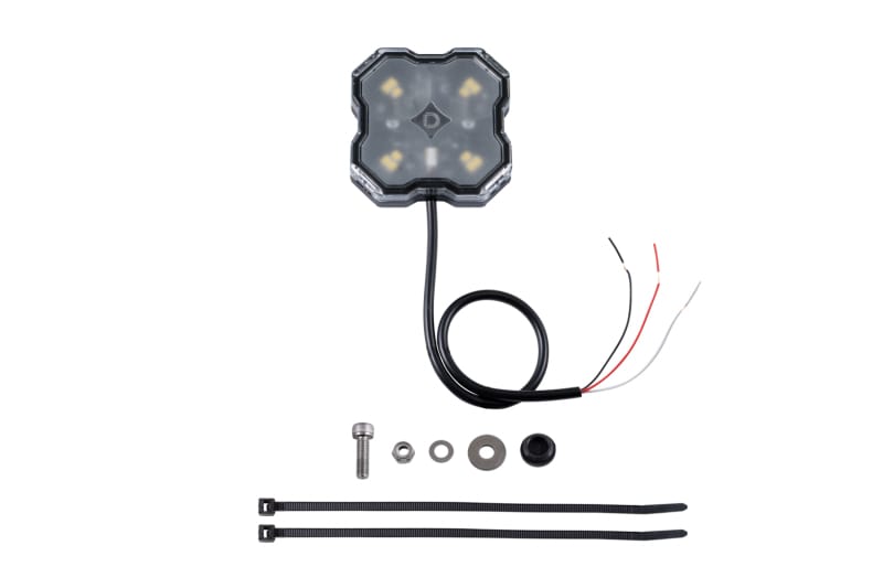 Diode Dynamics — Rock Light featuring 1000 lumens of peak output, at over 10 watts of power.
Stage Series Single Color LED Rock Light.