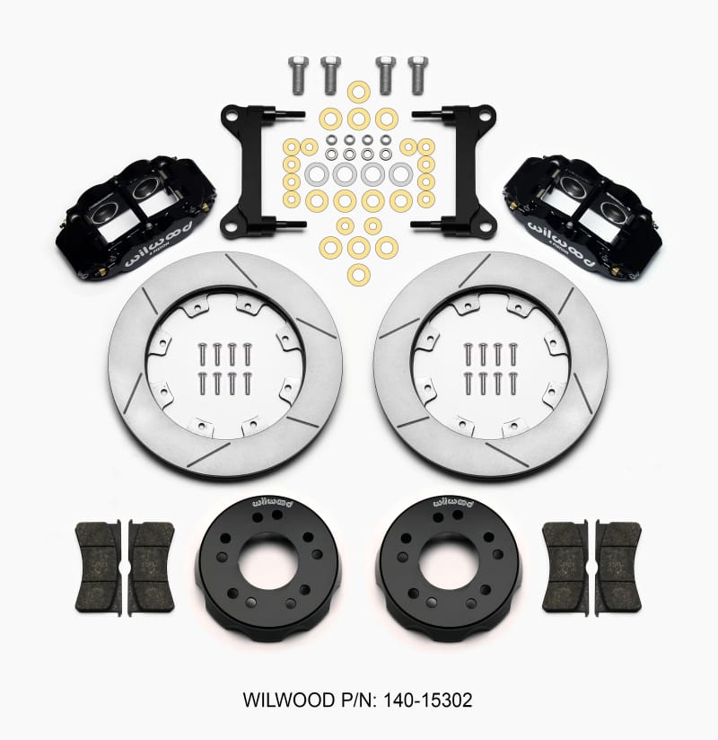 Wilwood — KIT,FRONT,WWE C10 ALUM PRO SPINDLE FNSL6R,12.19 ROTOR