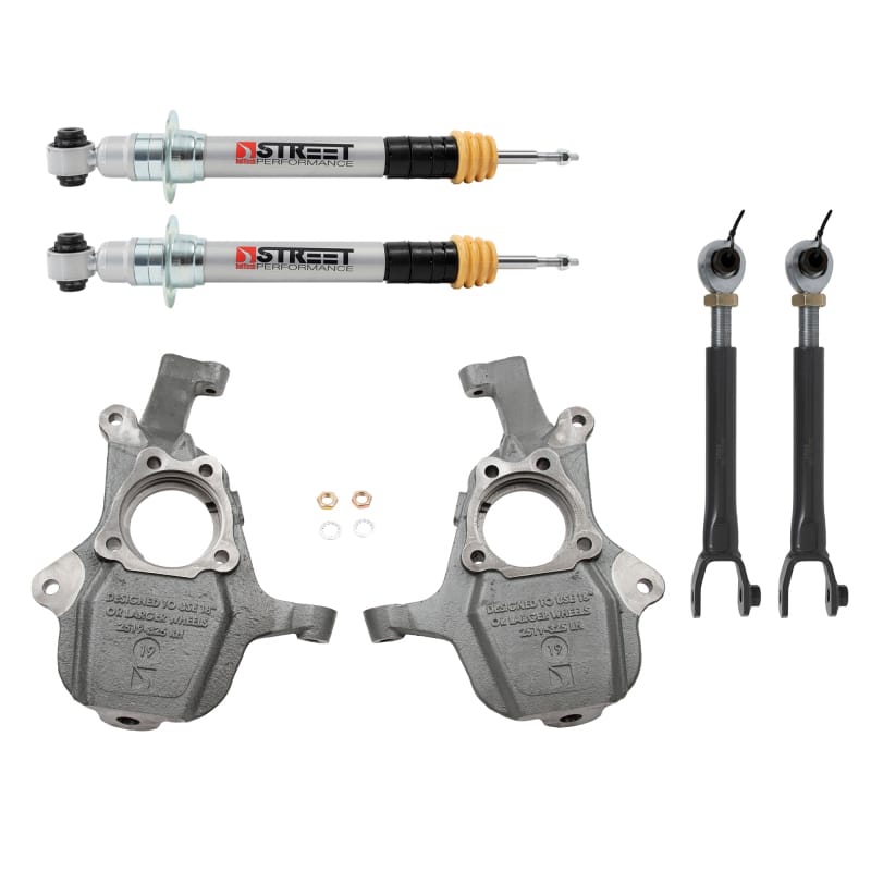 Belltech — LOWERING KIT W/ STREET PERFORMANCE STRUTS - 1034
Front And Rear Complete Kit W/O Shocks