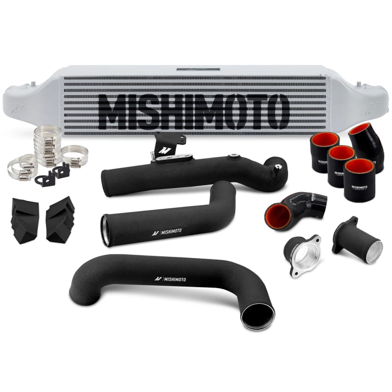 Mishimoto — Mishimoto 2022+ Honda Civic 1.5T Intercooler Kit - Silver Intercooler - Black Pipes
Intercooler Kit