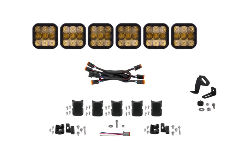 Diode Dynamics — Pod light featuring advanced TIR optics for high efficiency and focus.