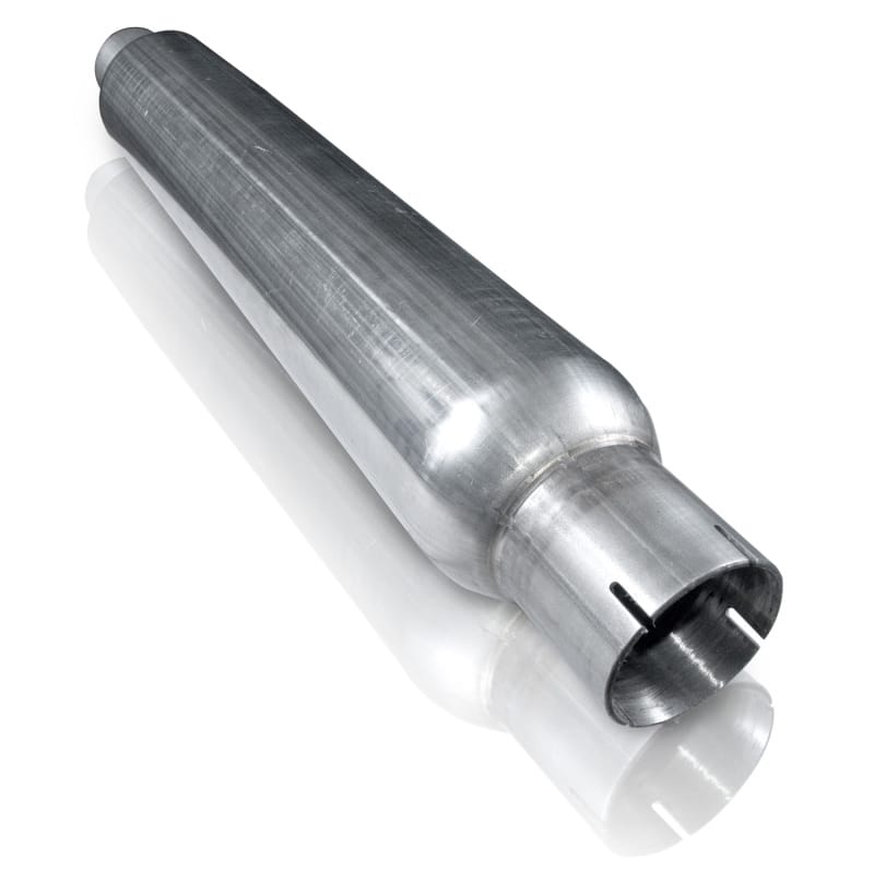 Stainless Works — Stainless Works Smooth Tube 2-1/4" Muffler