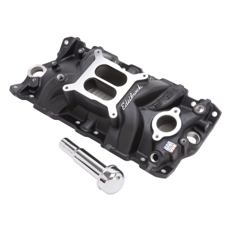 Edelbrock — Performer EPS Small Block Chevy Intake Manifold With Oil Fill Tube
Performer EPS Intake Manifold