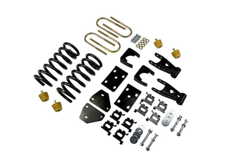 Belltech — Front And Rear Complete Kit W/O Shocks
LOWERING KIT W/O SHOCKS - 811