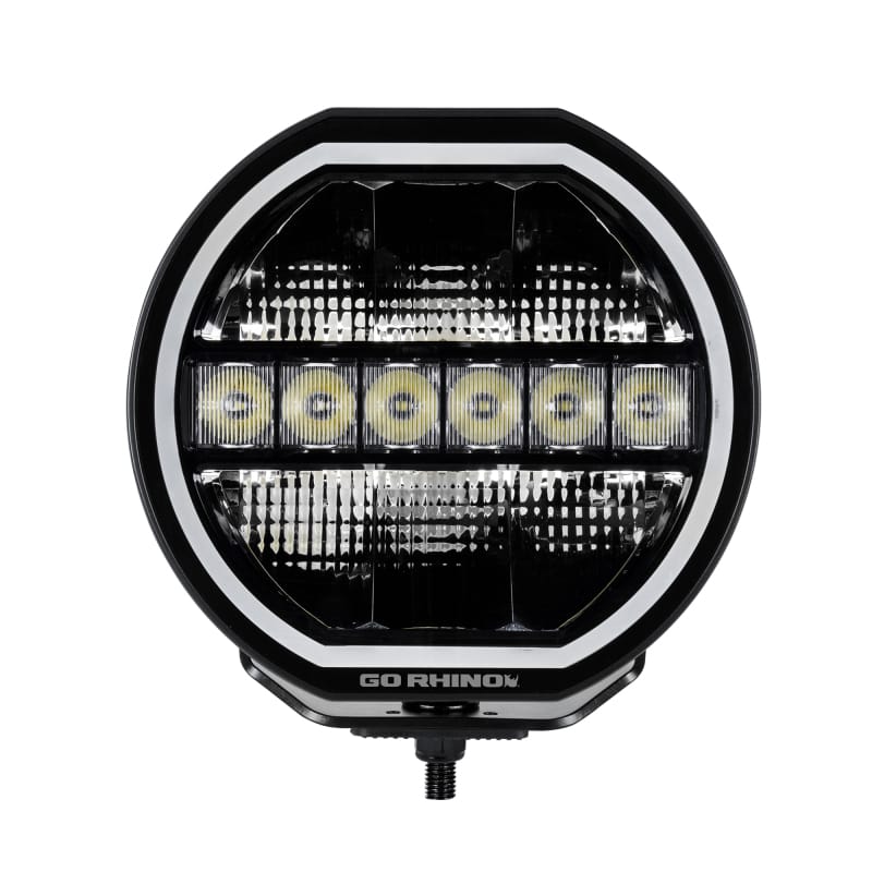 Go Rhino — Go Rhino Xplor Blackout Series Maxline LED Hi/Low Beam w/Multi DRL (Surface Mount) 9in. - Blk
BLK-Hi/LowW/MultiDRL