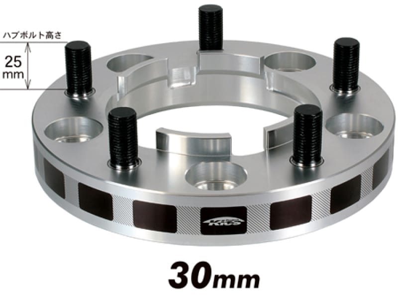 Project Kics — Project Kics 30MM Wide Tread Spacer For Landcruiser 100 & 200 - M14XP1.5