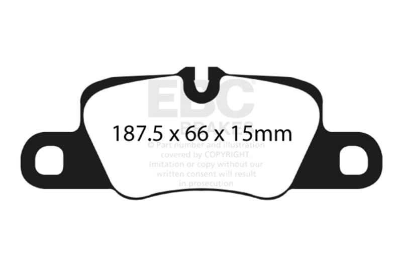 EBC — Redstuff Ceramic Low Dust Brake Pads