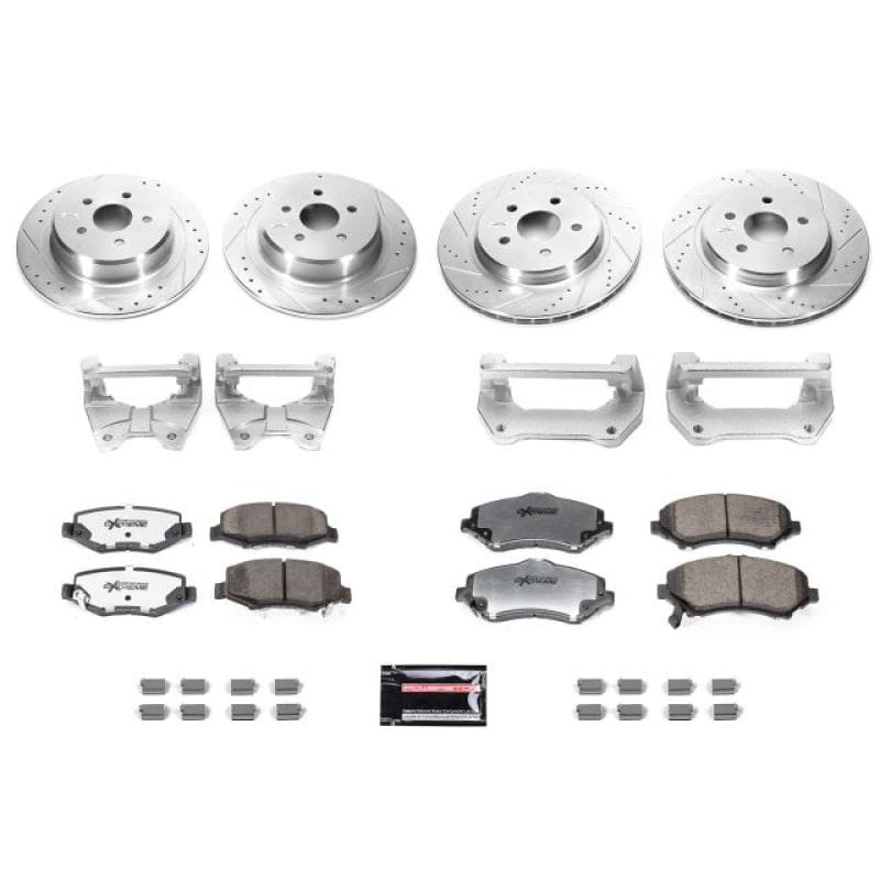 PowerStop — Power Stop 07-17 Jeep Wrangler Front & Rear Big Brake Conversion Kit
Big Brake Kit