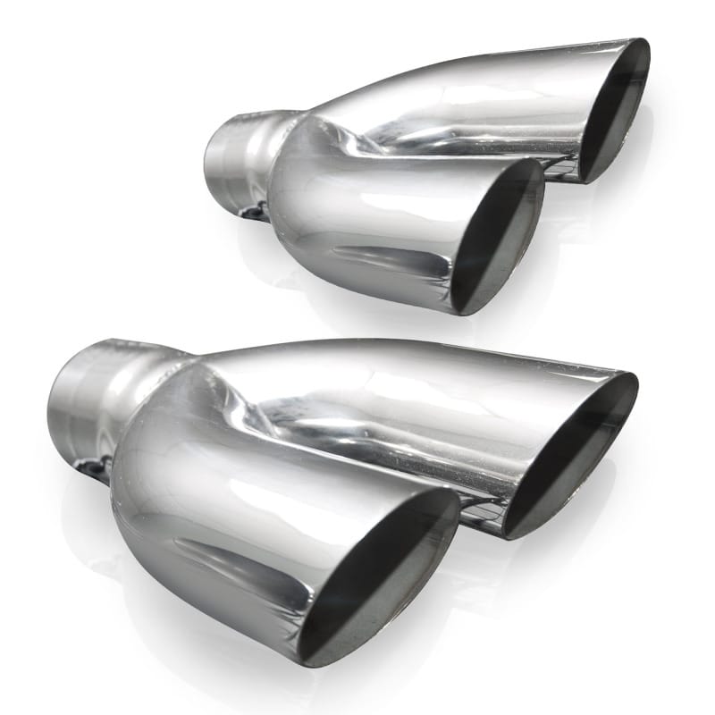 Stainless Works — Stainless Works Y-Style 2" Slash Cut Tips