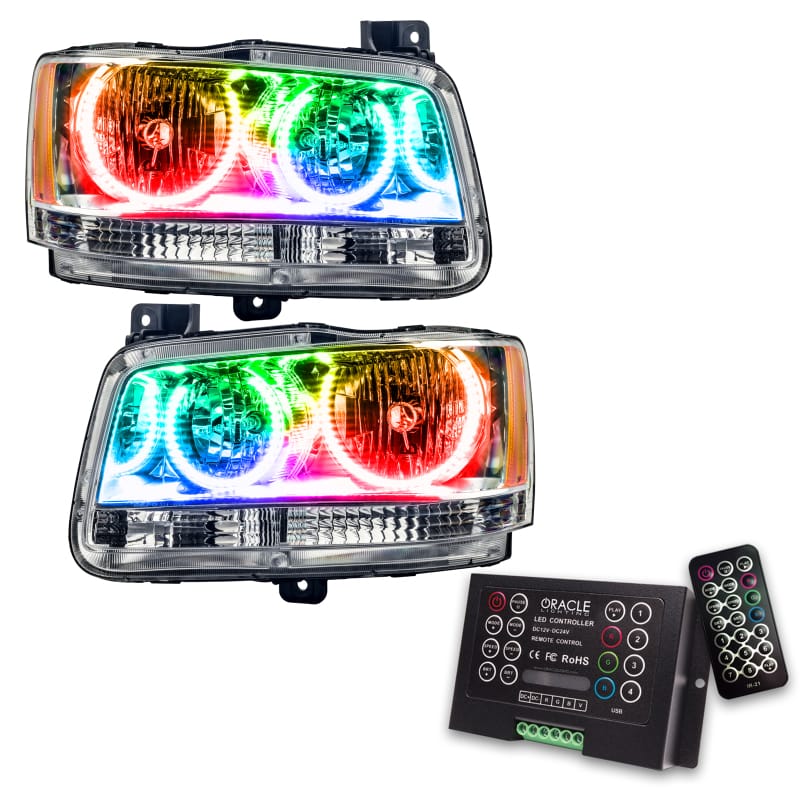 ORACLE Lighting — Oracle 08 Dodge Magnum SMD HL - Chrome - ColorSHIFT w/ 2.0 Controller