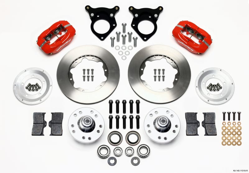 Wilwood — KIT,FRONT,MUSTANG,87-93,FDLI,11.00 RED