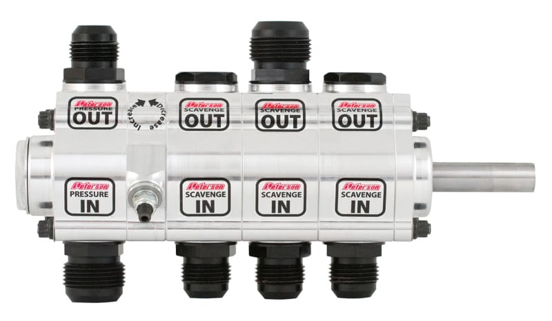 Peterson Fluid Systems — Four Stage R4 Oil Pump With Rear Drive