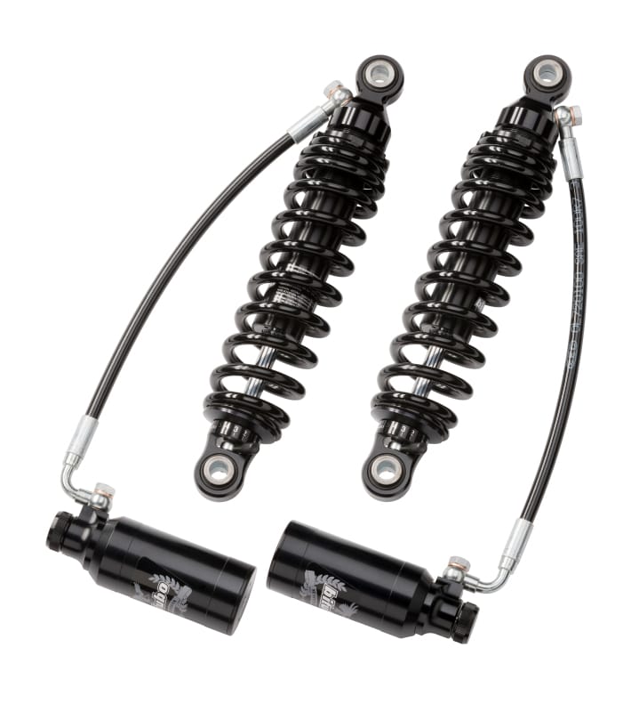 Bitubo Suspension — Bitubo Wmm Twinshocks, Adjustable: Spring Preload,Reb.,Compress Length 331mm,13 Inch Dark Edition