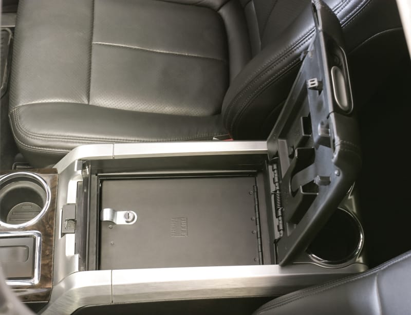 Tuffy Products — Tuffy Ford F150 Console Safe W/ Keyed Lock
Console Safe
