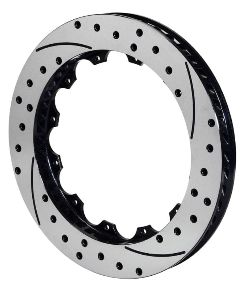 Wilwood — ROTOR1244-119BG655-000TNNXXXXR 12x7.00,48 CVANE,SRP,BLACK,SPEC-37