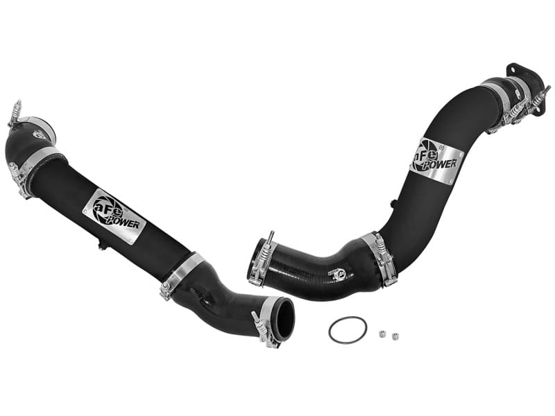 aFe — aFe Bladerunner 3in Intercooler Hot and Cold Side Tubes 16-17 Nissan Titan XD V8 5.0L (td)
Charge Pipe Kit