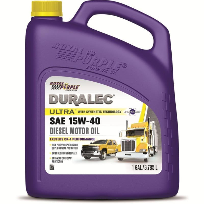 Royal Purple — Royal Purple Duralec Ultra SAE 15W-40 Diesel Motor Oil