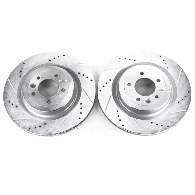PowerStop — PowerStop Evolution Performance Drilled, Slotted & Plated Brake Rotor Pair