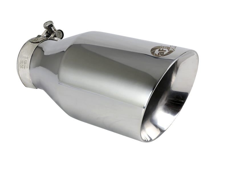 aFe — MACH Force-Xp 304 Stainless Steel Clamp-on Exhaust Tip Polished