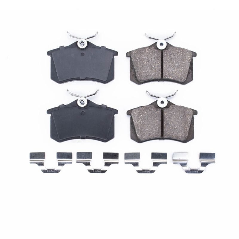 PowerStop — PowerStop - Z17 Low-Dust Ceramic Brake Pads with Hardware