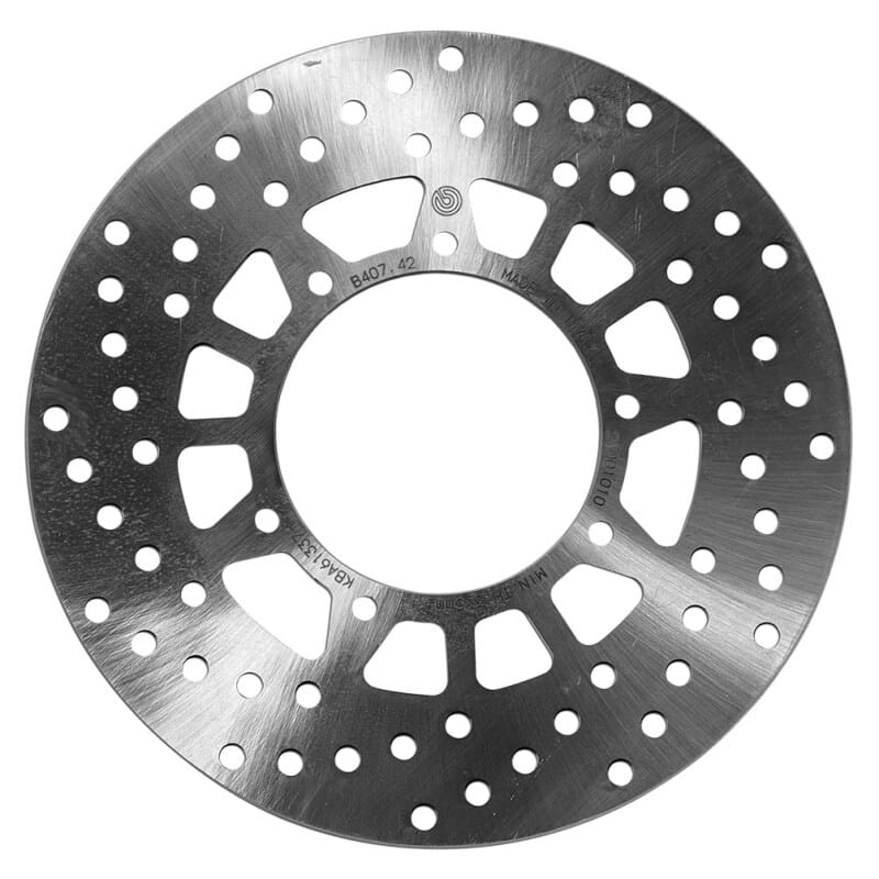 Brembo OE Powersports — Brembo OE 98-21 Yamaha TW 200cc 220x4mm Brake Disc - Front Fixed