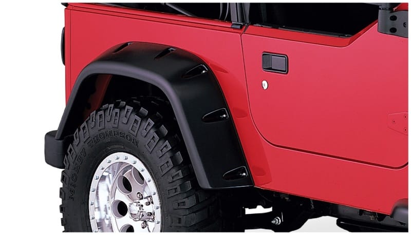 Bushwacker — Fender Flares Max Coverage Pocket Style 2Pc Rear
Pocket Style® Fender Flares