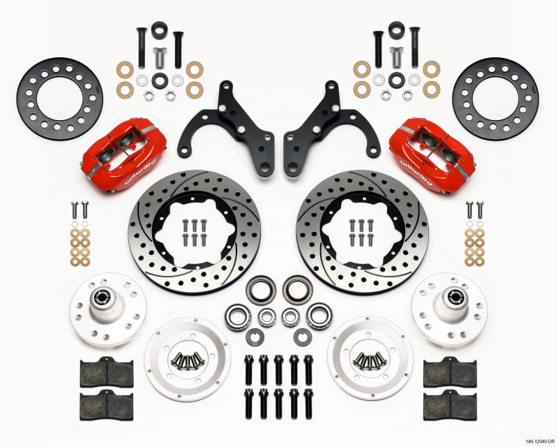 Wilwood — KIT,FRONT,IMPALA DRUM 69-70/DISC 68-70/ VETTE 69-82,FDLI,11.00 SRP,RED