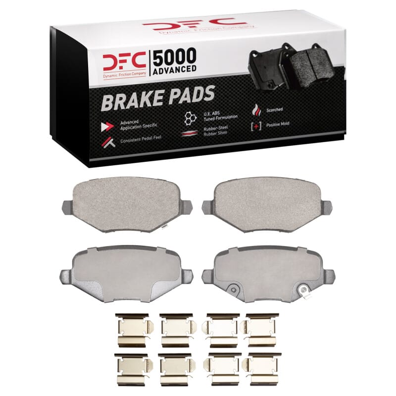 DFC — DFC 5000 Advanced Pads - Ceramic and Hardware Kit